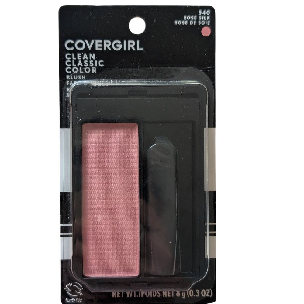 Covergirl Blush Rose Silk 604 Clean Classic Makeup - Picture 1 of 4
